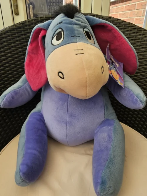 Large EEYORE [Winnie The Pooh] Soft Plush Toy | Fisher Price Disney Collab