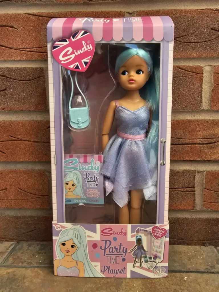 Sindy Doll | Party Time | Kid Kreations | Play set | Rare Deadstock