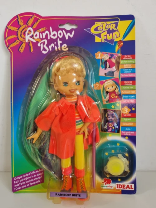 Rare Rainbow Brite - Glow in the dark - Ideal Doll 1997