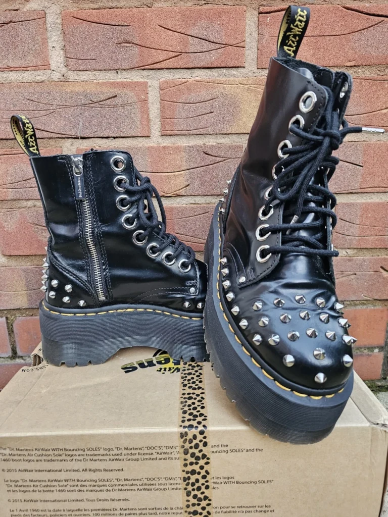 Rare Dr Martens Jadon Max Stud | UK4 | Gothic | Collector | Deadstock | Spike