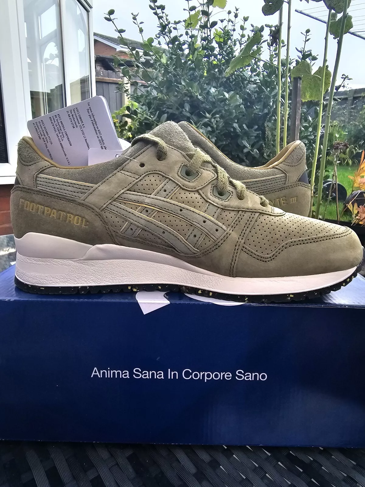 ASICS Footpatrol "Squad" | UK9 EU43 | GEL LYTE 3 | 25th Anniversary | H51RK8686 - Image 3