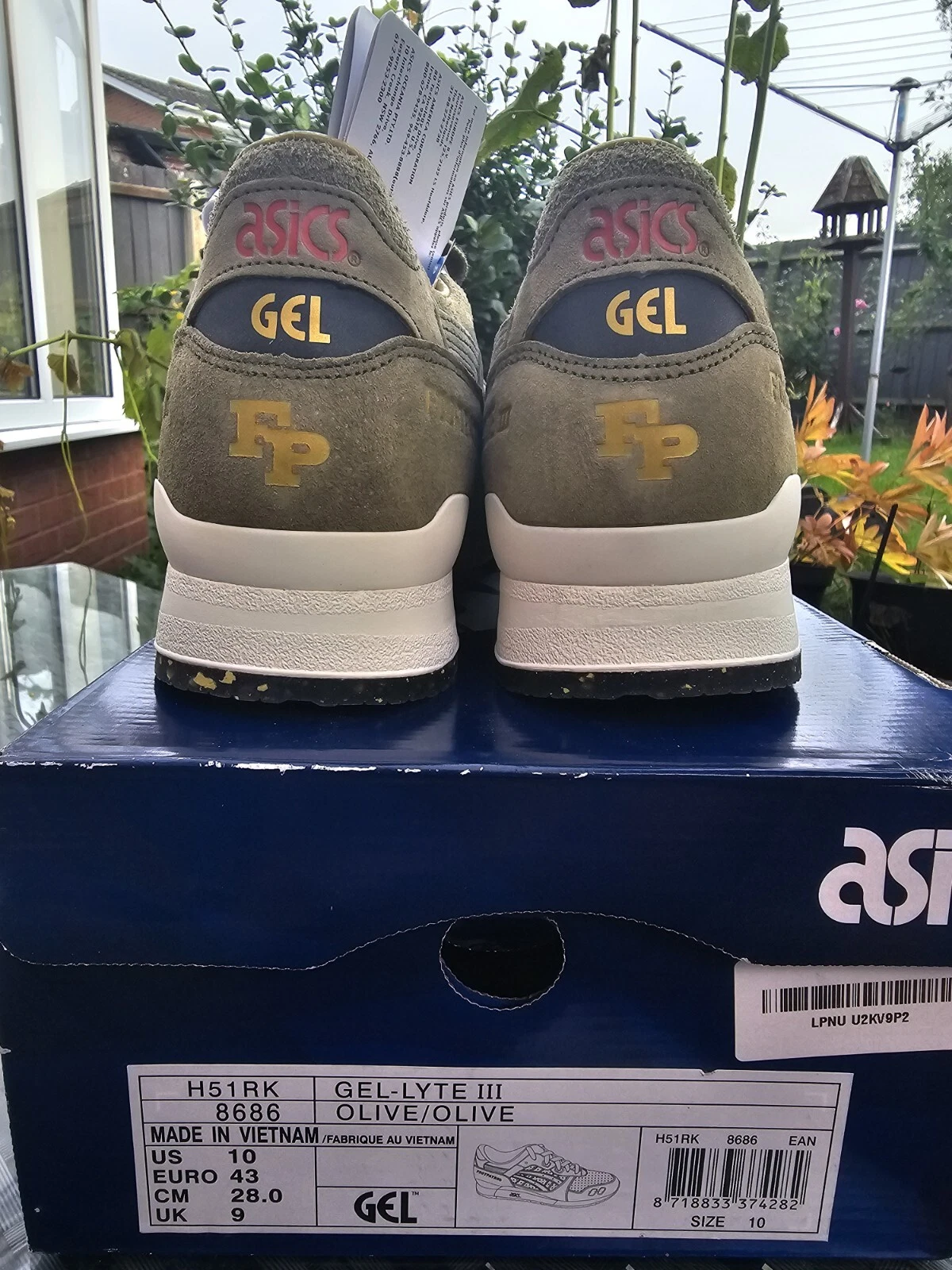 ASICS Footpatrol "Squad" | UK9 EU43 | GEL LYTE 3 | 25th Anniversary | H51RK8686 - Image 5