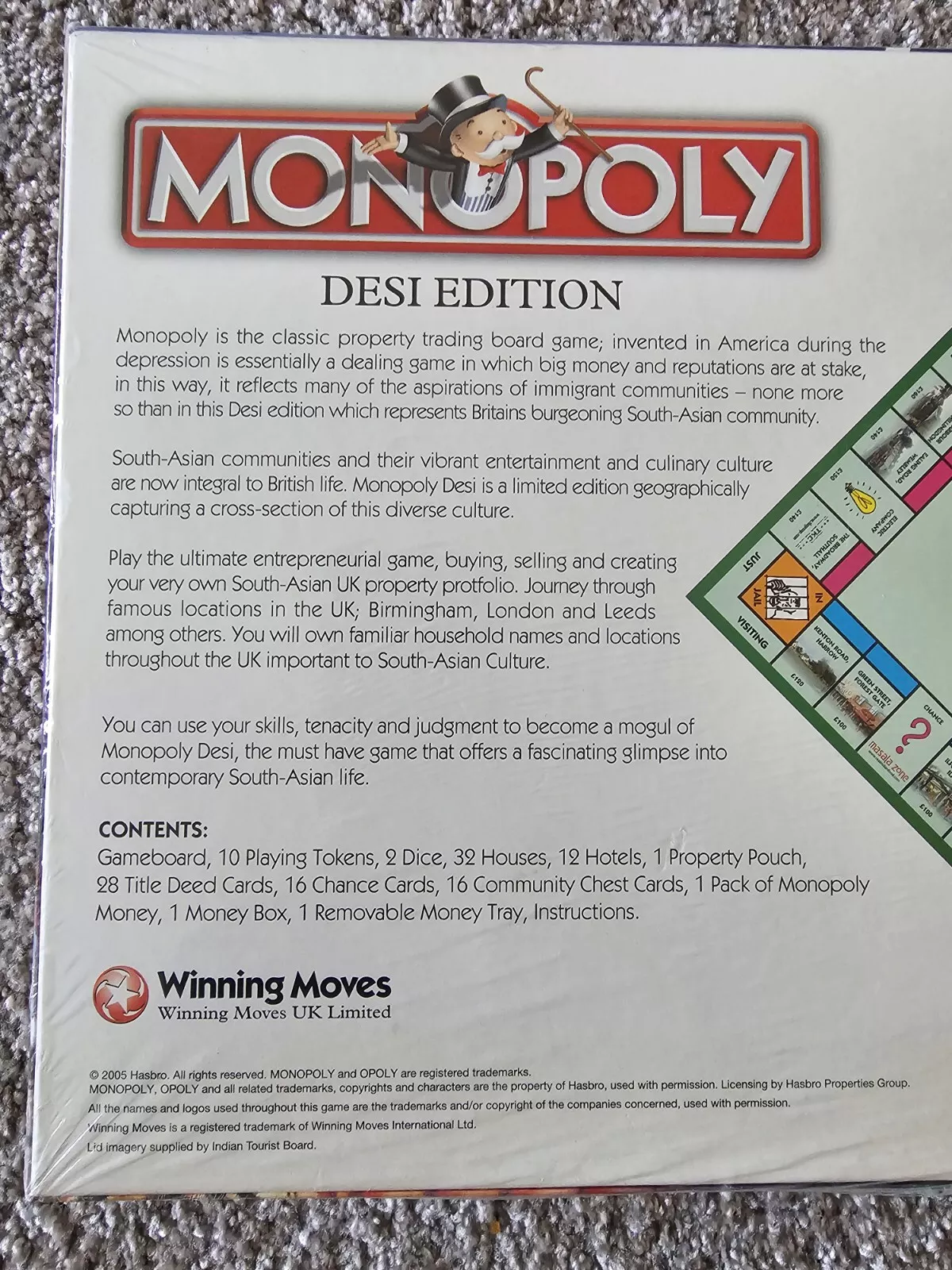 Monopoly Desi | Rare | Indian Tribute Southall Leicester Bru | New Sealed Ltd Ed - Image 3