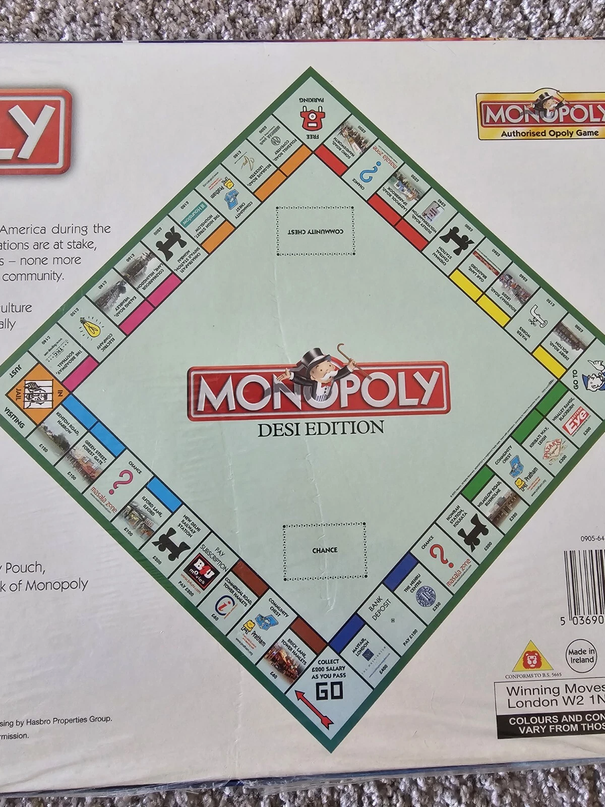 Monopoly Desi | Rare | Indian Tribute Southall Leicester Bru | New Sealed Ltd Ed - Image 4