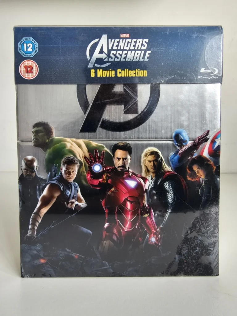 Avengers Assemble 6 Movie Collection Blu Ray Box Set NEW & SEALED Marvel Phase 1