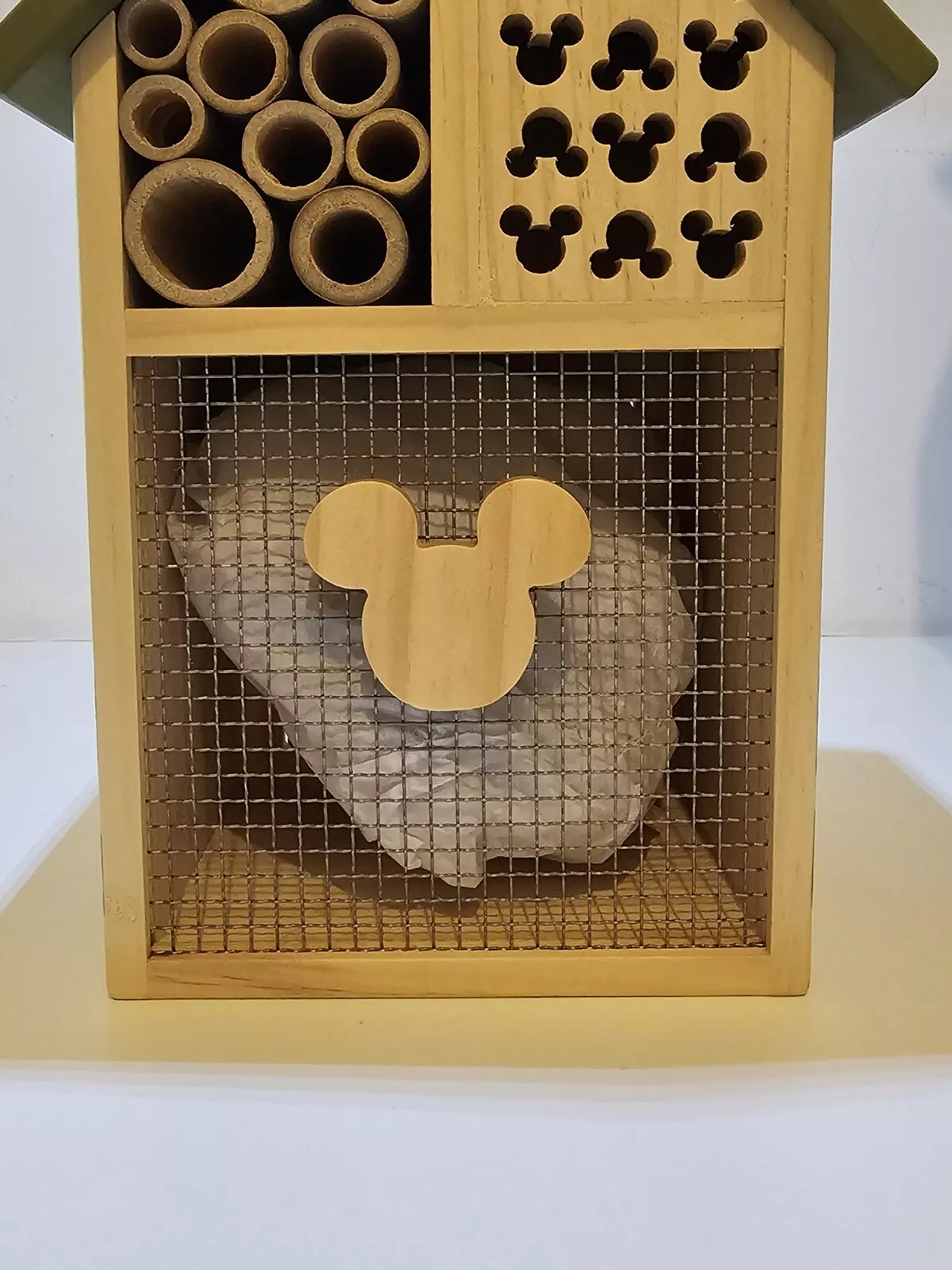 Wooden Bug House Hotel | Mickey Mouse | Shelter for Small Garden Friends | New - Image 5