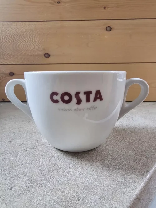 Costa Coffee Cups & Saucer Travel Glass Bottles Mugs Latte Glasses Many Designs