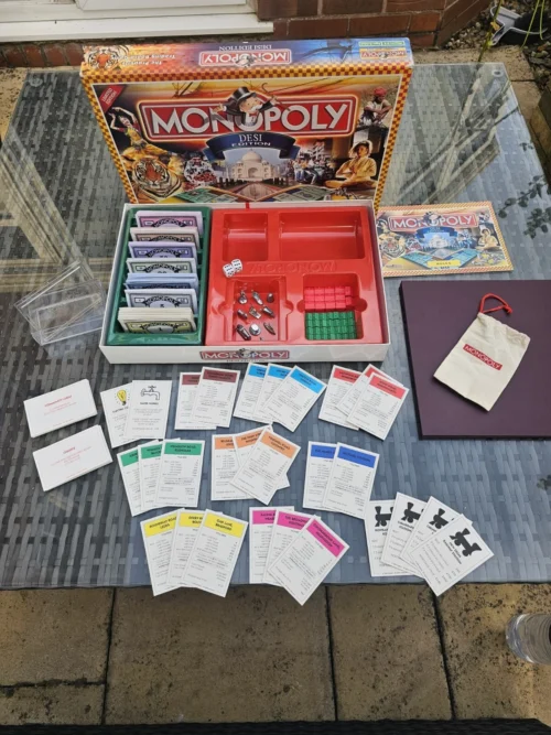 Monopoly Desi | Rare | Indian Tribute Southall Leicester Brum | Used Limited Ed