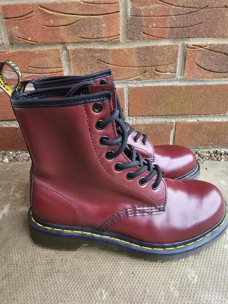 Dr Martens   Cherry Red | Pascal 1460 | UK5 EU38 US6 | 8 hole   | RRP £170
