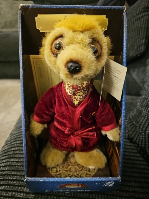 Compare the Market: Aleksandr Orlov | Yakov's Toy Shop Meerkat Toy | Certificate
